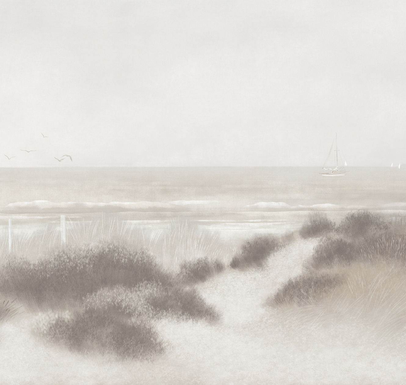 Панно Luna Круиз Утро на пляже CRZ12 001 3×5